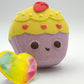 Kawaii Cupcake Kids Bath Bomb with Kawaii Ring Inside - Berwyn Betty's Bath & Body Shop