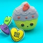 Kawaii Cupcake Kids Bath Bomb with Kawaii Ring Inside - Berwyn Betty's Bath & Body Shop