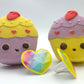 Kawaii Cupcake Kids Bath Bomb with Kawaii Ring Inside - Berwyn Betty's Bath & Body Shop