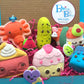 KAWAII Kids Bath Bombs Collection - 6 ct - Berwyn Betty's Bath & Body Shop