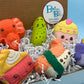 Kawaii Kids Bath Bombs Collection - 6 ct - Berwyn Betty's Bath & Body Shop