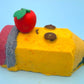 Kawaii Pencil Kids Bath Bomb with Apple Eraser Inside - Berwyn Betty's Bath & Body Shop