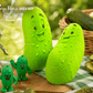 Kawaii Pickle Kids Bath Bomb with Cute Pickle Figurine Inside - Berwyn Betty's Bath & Body Shop