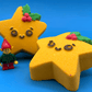 Kawaii Star Kids Bath Bomb with Elf Minifigure Inside - Berwyn Betty's Bath & Body Shop