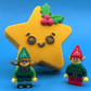 Kawaii Star Kids Bath Bomb with Elf Minifigure Inside - Berwyn Betty's Bath & Body Shop