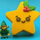 Kawaii Star Kids Bath Bomb with Elf Minifigure Inside - Berwyn Betty's Bath & Body Shop