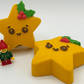 Kawaii Star Kids Bath Bomb with Elf Minifigure Inside - Berwyn Betty's Bath & Body Shop