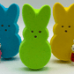 Large Easter Peep Kids Bath Bomb with Bunny Figure Toy Inside - Berwyn Betty's Bath & Body Shop