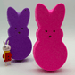 Large Easter Peep Kids Bath Bomb with Bunny Figure Toy Inside - Berwyn Betty's Bath & Body Shop