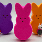 Large Easter Peep Kids Bath Bomb with Bunny Figure Toy Inside - Berwyn Betty's Bath & Body Shop