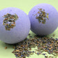 Lavender Scented Bath Bombs with Handmade Soap Inside - 2 ct - Berwyn Betty's Bath & Body Shop