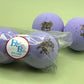 Lavender Scented Bath Bombs with Handmade Soap Inside - 2 ct - Berwyn Betty's Bath & Body Shop