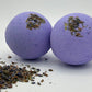 Lavender Scented Bath Bombs with Handmade Soap Inside - 2 ct - Berwyn Betty's Bath & Body Shop