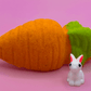Limited - Edition Carrot Kids Bath Bomb with Little Bunny Figure Inside - Berwyn Betty's Bath & Body Shop