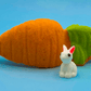 Limited - Edition Carrot Kids Bath Bomb with Little Bunny Figure Inside - Berwyn Betty's Bath & Body Shop