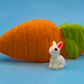 Limited - Edition Carrot Kids Bath Bomb with Little Bunny Figure Inside - Berwyn Betty's Bath & Body Shop