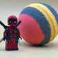 LIMITED EDITION: Deadpool Superhero Bath Bomb with Toy Figure Inside - Berwyn Betty's Bath & Body Shop