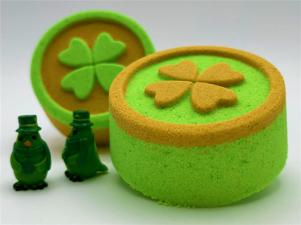 Limited - Edition Irish Coin Bath Bomb with Surprise Toy Inside  - Berwyn Betty's Bath & Body Shop