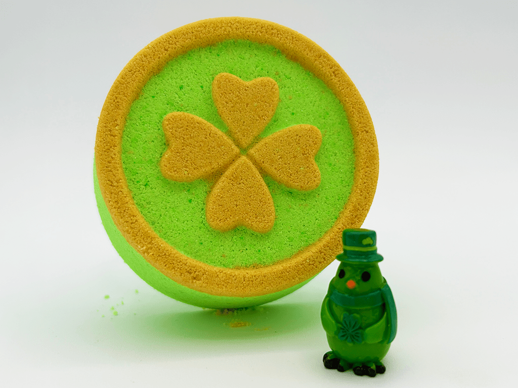 Limited - Edition Irish Coin Bath Bomb with Surprise Toy Inside  - Berwyn Betty's Bath & Body Shop