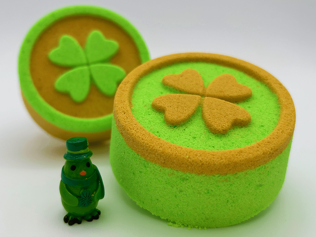 Limited - Edition Irish Coin Bath Bomb with Surprise Toy Inside  - Berwyn Betty's Bath & Body Shop