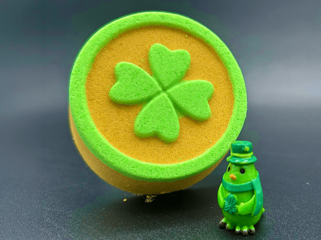 Limited - Edition Irish Coin Bath Bomb with Surprise Toy Inside  - Berwyn Betty's Bath & Body Shop