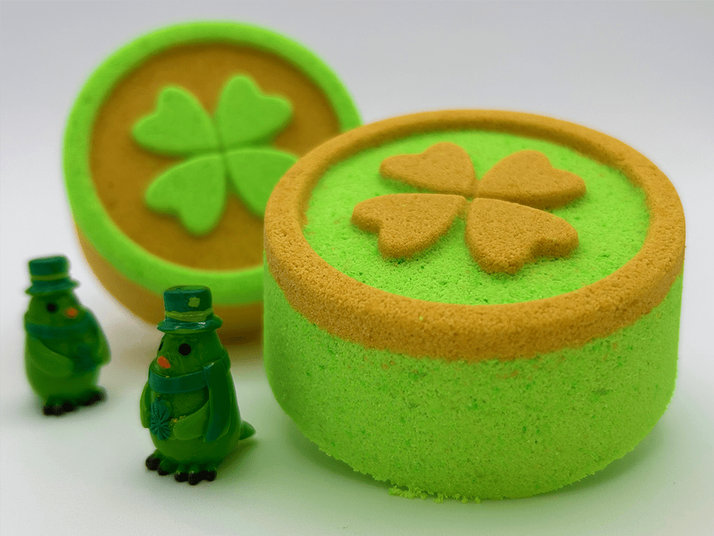 Limited - Edition Irish Coin Bath Bomb with Surprise Toy Inside  - Berwyn Betty's Bath & Body Shop