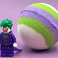LIMITED EDITION: Joker Superhero Bath Bomb with Toy Figure Inside - Berwyn Betty's Bath & Body Shop