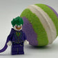 LIMITED EDITION: Joker Superhero Bath Bomb with Toy Figure Inside - Berwyn Betty's Bath & Body Shop