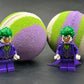LIMITED EDITION: Joker Superhero Bath Bomb with Toy Figure Inside - Berwyn Betty's Bath & Body Shop