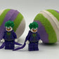 LIMITED EDITION: Joker Superhero Bath Bomb with Toy Figure Inside - Berwyn Betty's Bath & Body Shop