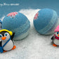 LIMITED EDITION Winter Penguin Kids Bath Bomb - Berwyn Betty's Bath & Body Shop