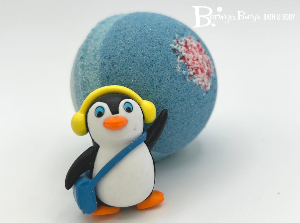 LIMITED EDITION Winter Penguin Kids Bath Bomb - Berwyn Betty's Bath & Body Shop