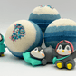 LIMITED EDITION WINTER PENGUIN Kids Bath Bomb with Toy Penguin Inside - Berwyn Betty's Bath & Body Shop