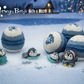 LIMITED EDITION WINTER PENGUIN Kids Bath Bomb with Toy Penguin Inside - Berwyn Betty's Bath & Body Shop