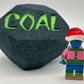 Lump of Coal Kids Bath Bomb with Limited Edition NEW Grinch Toy Inside - Berwyn Betty's Bath & Body Shop