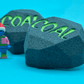Lump of Coal Kids Bath Bomb with Limited Edition NEW Grinch Toy Inside - Berwyn Betty's Bath & Body Shop