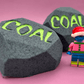 Lump of Coal Kids Bath Bomb with Limited Edition NEW Grinch Toy Inside - Berwyn Betty's Bath & Body Shop