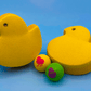 Marshmallow Chick Kids Bath Bomb with Easter Rubber Ball Inside - Berwyn Betty's Bath & Body Shop