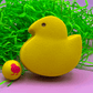 Marshmallow Chick Kids Bath Bomb with Easter Rubber Ball Inside - Berwyn Betty's Bath & Body Shop