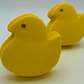 Marshmallow Chick Kids Bath Bomb with Easter Rubber Ball Inside - Berwyn Betty's Bath & Body Shop