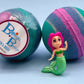 Mermaid Kids Bath Bomb with Mermaid Toy Inside - Berwyn Betty's Bath & Body Shop