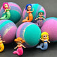 Mermaid Kids Bath Bomb with Mermaid Toy Inside - Berwyn Betty's Bath & Body Shop