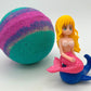 Mermaid Kids Bath Bomb with Mermaid Toy Inside - Berwyn Betty's Bath & Body Shop