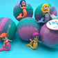 Mermaid Kids Bath Bomb with Mermaid Toy Inside - Berwyn Betty's Bath & Body Shop