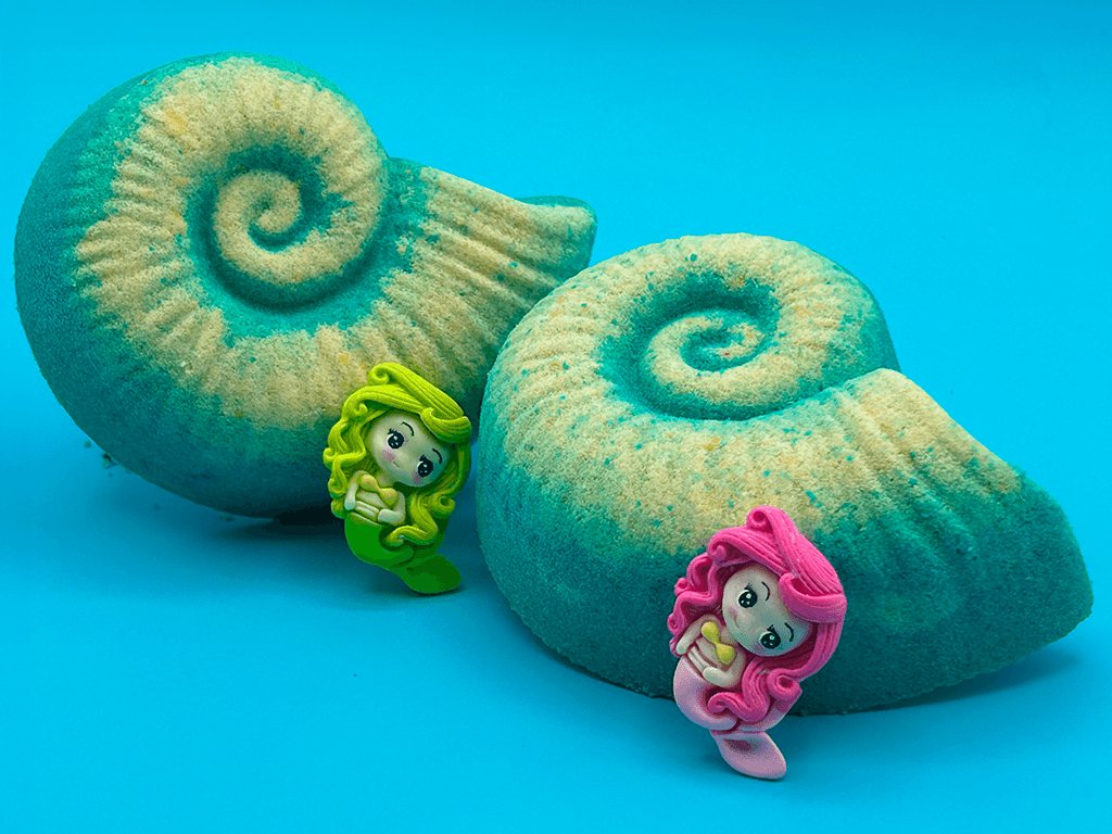 Mermaids Kids Bath Bomb Collection Box– 6 ct - Berwyn Betty's Bath & Body Shop