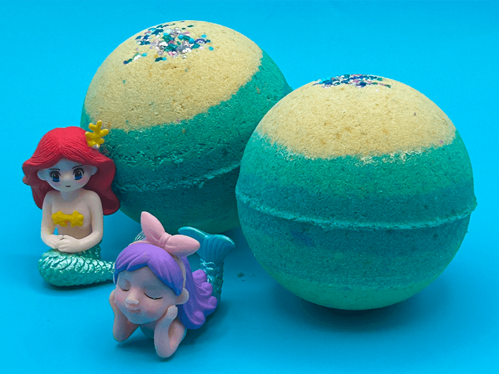 Mermaids Kids Bath Bomb Collection Box– 6 ct - Berwyn Betty's Bath & Body Shop