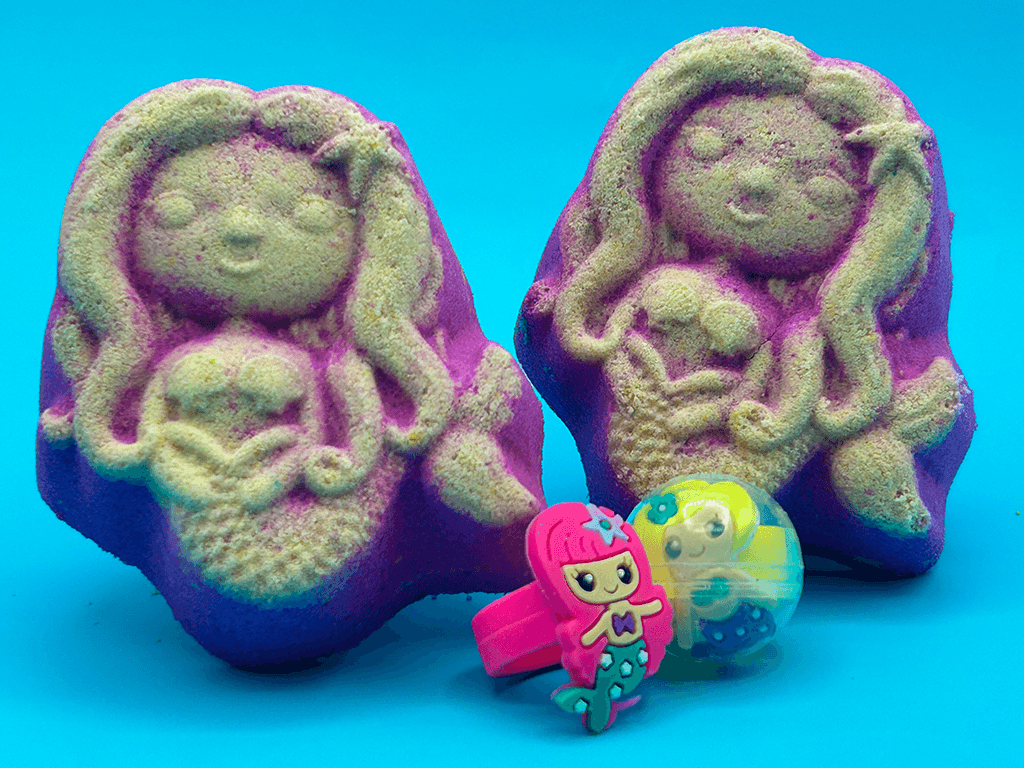 Mermaids Kids Bath Bomb Collection Box– 6 ct - Berwyn Betty's Bath & Body Shop
