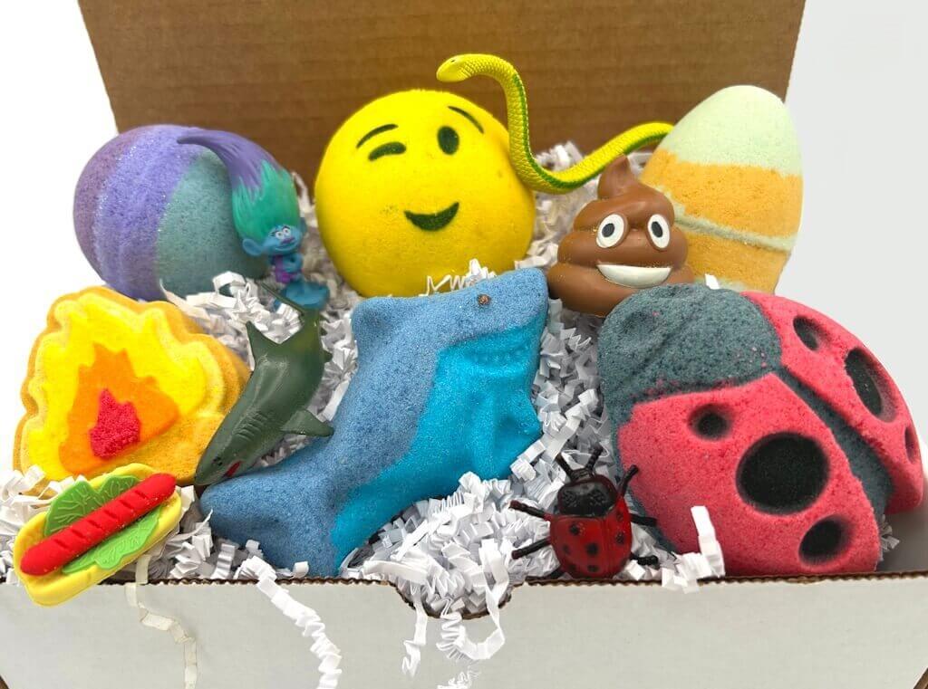 Monthly Kids Bath Bomb Subscription Service - Berwyn Betty's Bath & Body Shop