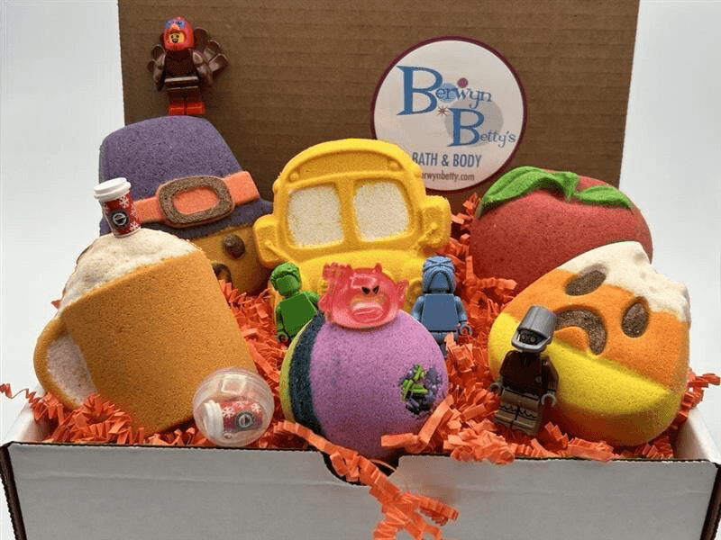 Monthly Kids Bath Bomb Subscription Service - Berwyn Betty's Bath & Body Shop