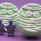 🧟‍♂️ Mummy Face Kids Bath Bomb with Mummy Minifigure Toy Inside - Berwyn Betty's Bath & Body Shop